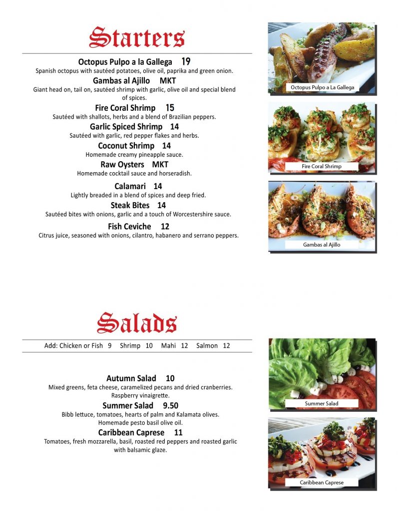 STARTER SALADS