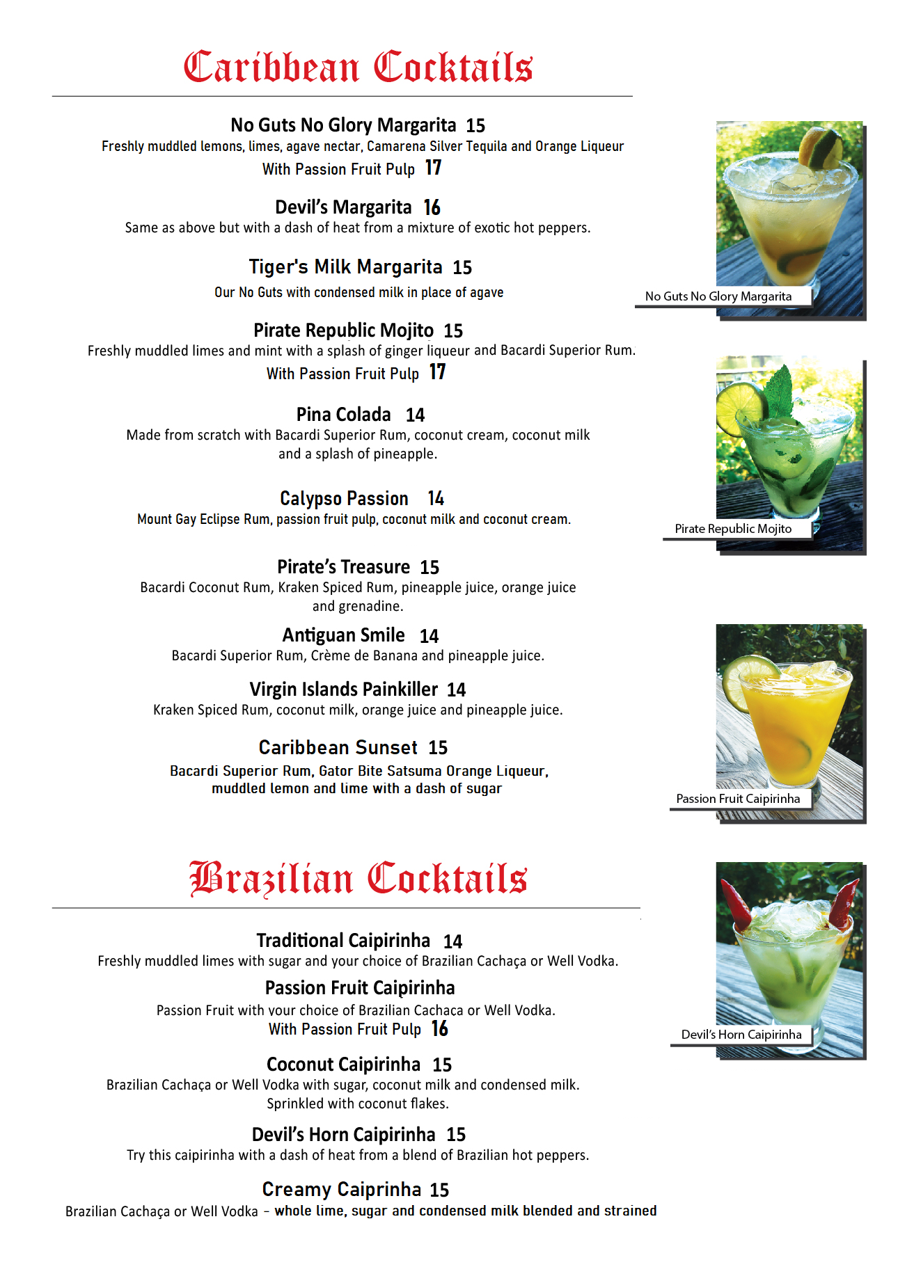 DRINKS