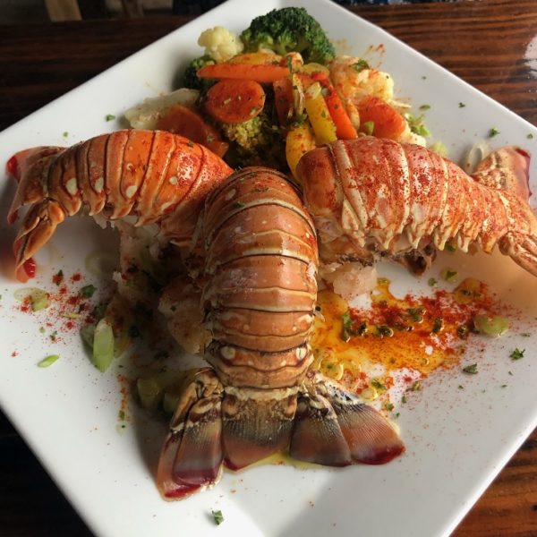 Anegada Lobster Trio (Market Price)